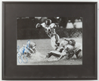 Walter Payton Signed Bears Custom Framed Photo Display (Beckett) at PristineAuction.com