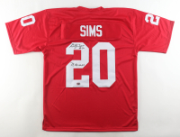 Billy Sims Signed Jersey Inscribed "78 Heisman" (Wilder) at PristineAuction.com