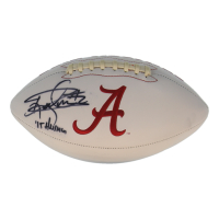 Derrick Henry Signed Alabama Crimson Tide Logo Football Inscribed "'15 Heisman" (Beckett) at PristineAuction.com