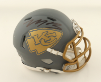 Marquise Brown Signed Chiefs Slate Alternate Speed Mini Helmet (JSA & PIA) at PristineAuction.com
