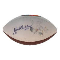Dick Butkus Signed Bears Logo Football Inscribed "HOF 79" (JSA) at PristineAuction.com
