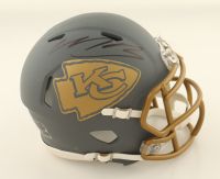 Marquise Brown Signed Chiefs Slate Alternate Speed Mini Helmet (JSA & PIA) at PristineAuction.com