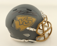 Marquise Brown Signed Chiefs Slate Alternate Speed Mini Helmet (JSA & PIA) at PristineAuction.com