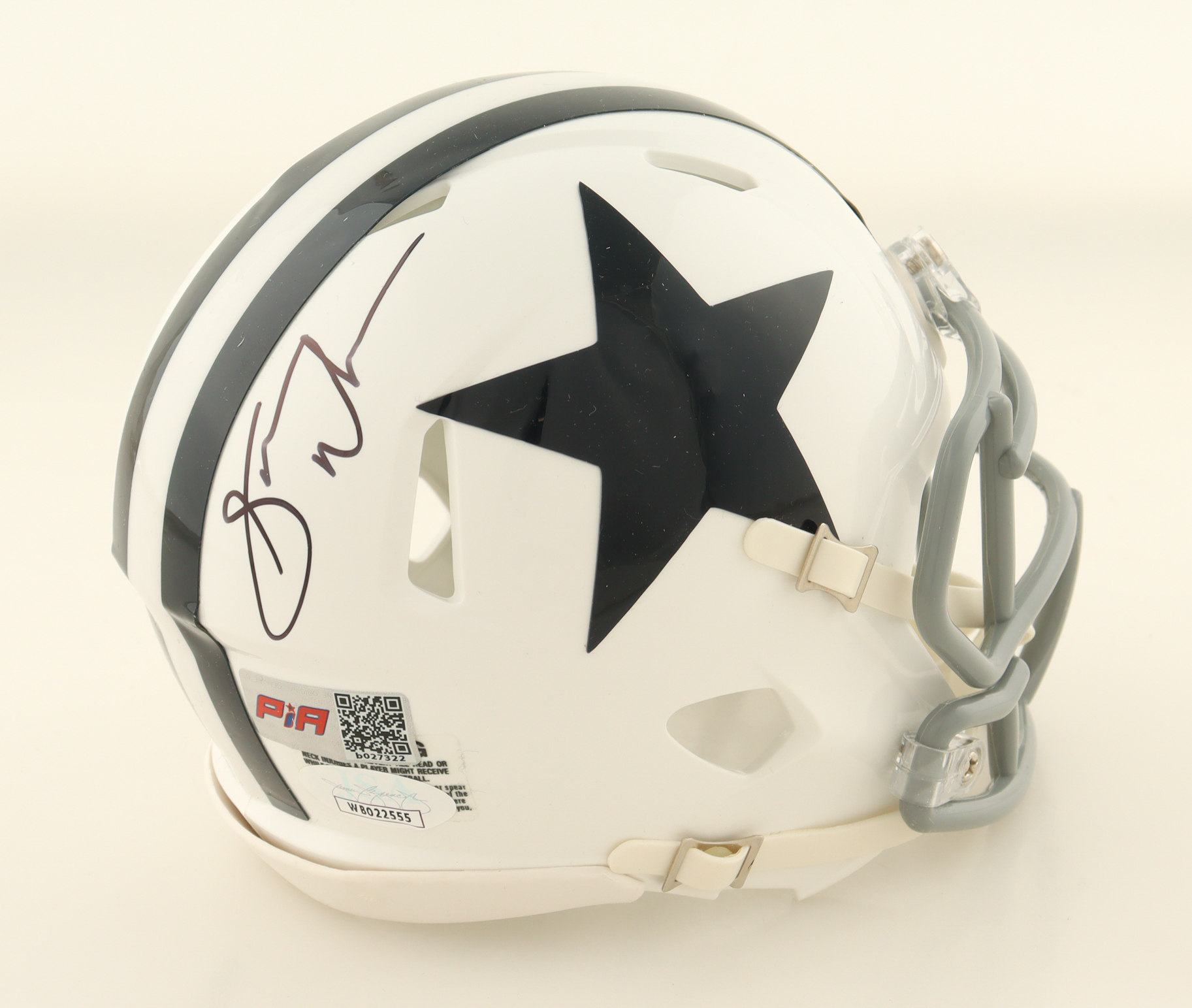 Sam Williams Signed Cowboys Speed Mini Helmet (JSA & PIA) at PristineAuction.com Sam Williams Signed Cowboys Speed Mini Helmet (JSA & PIA) at PristineAuction.com