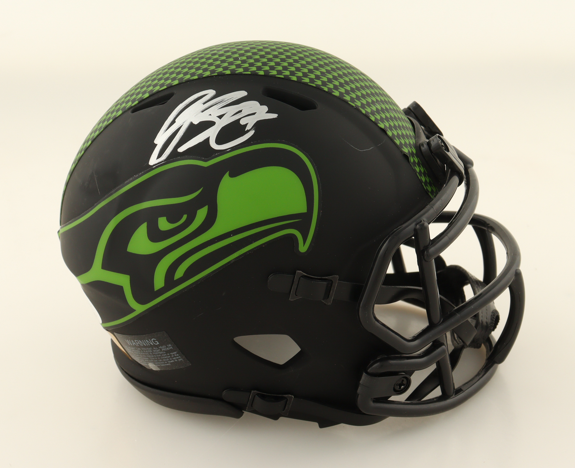 Geno Smith Signed Seahawks Eclipse Alternate Speed Mini Helmet (JSA & Players Ink) at PristineAuction.com Geno Smith Signed Seahawks Eclipse Alternate Speed Mini Helmet (JSA & Players Ink) at PristineAuction.com