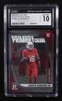 Marvin Harrison Jr. 2024 Donruss Optic Rookie Primary Colors #5 RC (CGC 10) at PristineAuction.com