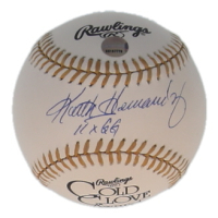 Keith Hernandez Signed Gold Glove Award Logo Baseball Inscribed "11x GG" (Steiner) at PristineAuction.com