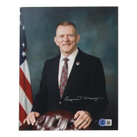 Gene Kranz Signed NASA 8x10 Photo (Beckett) at PristineAuction.com