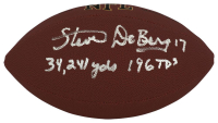 Steve DeBerg Signed NFL Football Inscribed "34,241 Yds" & "196 TDs" (Schwartz) at PristineAuction.com