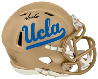 Nico Iamaleava Signed UCLA Bruins Speed Mini Helmet (Schwartz) at PristineAuction.com