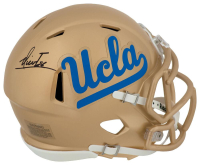 Nico Iamaleava Signed UCLA Bruins Speed Mini Helmet (Schwartz) at PristineAuction.com