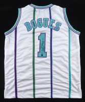 Muggsy Bogues Signed Jersey (Authentic Ink) at PristineAuction.com