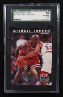 Michael Jordan 1992 SkyBox USA NBA Update #37 (SGC 6.5) at PristineAuction.com