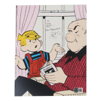 Ron Ferdinand Signed "Dennis the Menace" 8x10 Photo Inscribed "All The Best" with Hand-Drawn Dennis Sketch (Beckett) at PristineAuction.com