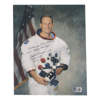 Jack R. Lousma Signed NASA 8x10 Photo with Multiple Inscriptions (Beckett) at PristineAuction.com