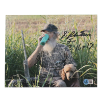 Si Robertson Signed "Duck Dynasty" 8x10 Photo with Inscription (Beckett) at PristineAuction.com