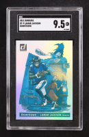 Lamar Jackson 2021 Donruss Downtown #DT-9 (SGC 9.5) at PristineAuction.com