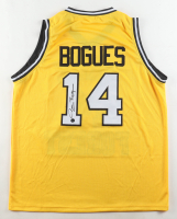 Muggsy Bogues Signed Jersey (Authentic Ink) at PristineAuction.com