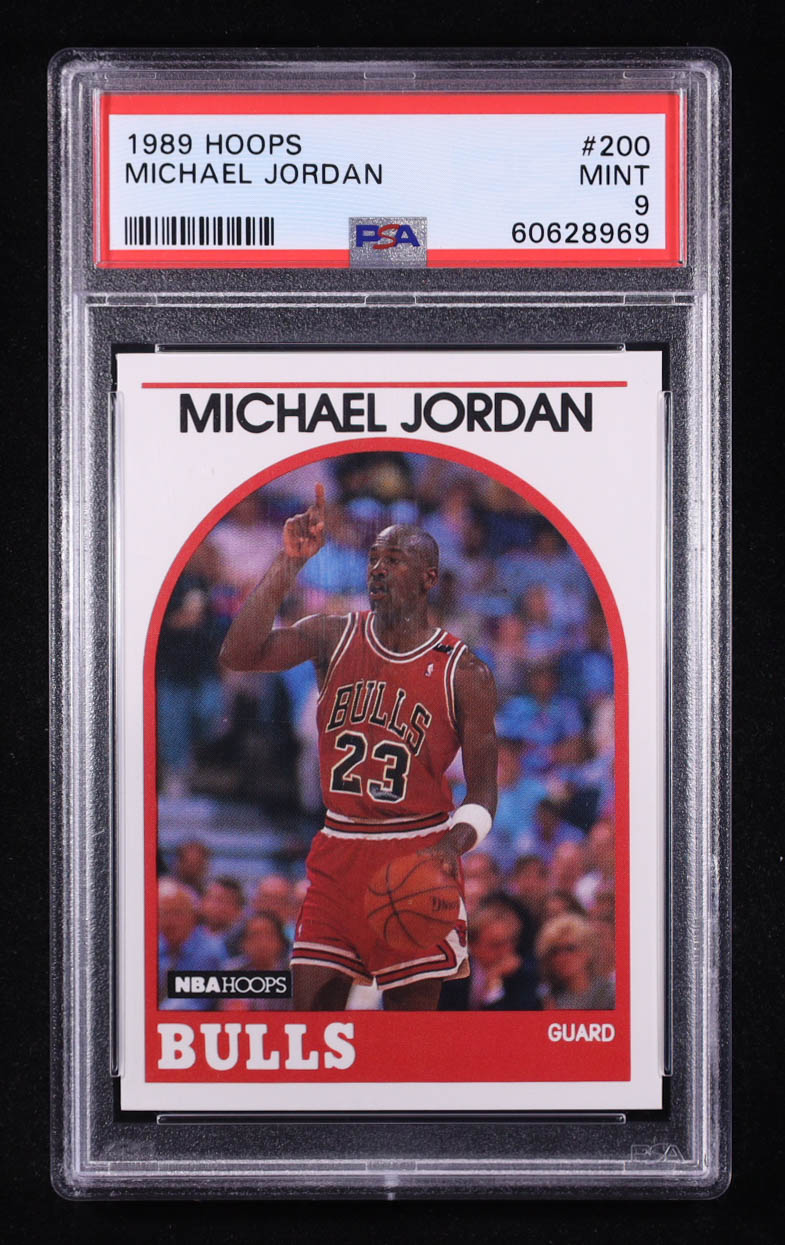 Michael Jordan 1989-90 Hoops #200 (PSA 9) at PristineAuction.com Michael Jordan 1989-90 Hoops #200 (PSA 9) at PristineAuction.com