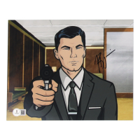 H. Jon Benjamin Signed "Archer" 8x10 Photo (Beckett) at PristineAuction.com