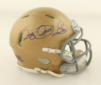 Raghib "Rocket" Ismail Signed Notre Dame Fighting Irish Speed Mini Helmet (WWS) at PristineAuction.com