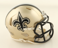 Joe Horn Signed Saints Speed Mini Helmet (WWS) at PristineAuction.com