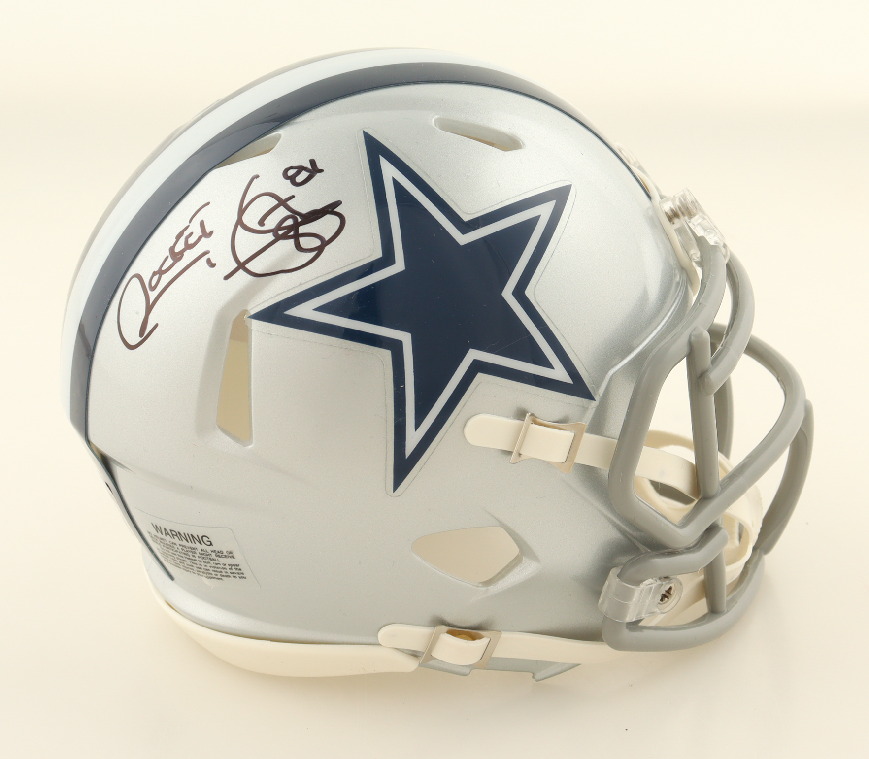 Rocket Ismail Signed Cowboys Speed Mini Helmet (WWS) at PristineAuction.com Rocket Ismail Signed Cowboys Speed Mini Helmet (WWS) at PristineAuction.com