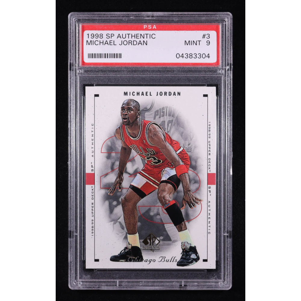 Michael Jordan 1998-99 SP Authentic #3 (PSA 9) at PristineAuction.com