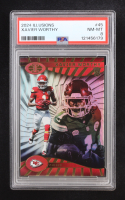 Xavier Worthy 2024 Illusions #45 RC (PSA 8) at PristineAuction.com