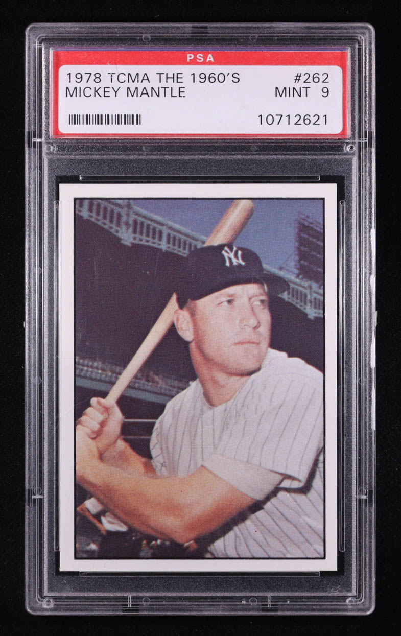 Mickey Mantle 1978 TCMA 60'S I #262 (PSA 9) at PristineAuction.com Mickey Mantle 1978 TCMA 60'S I #262 (PSA 9) at PristineAuction.com