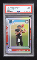Michael Penix Jr. 2024 Donruss Optic Holo RR #279 RC (PSA 9) at PristineAuction.com
