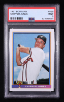 Chipper Jones 1991 Bowman #569 RC (PSA 9) at PristineAuction.com