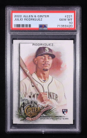 Julio Rodriguez 2022 Topps Allen and Ginter #221 RC (PSA 10) at PristineAuction.com
