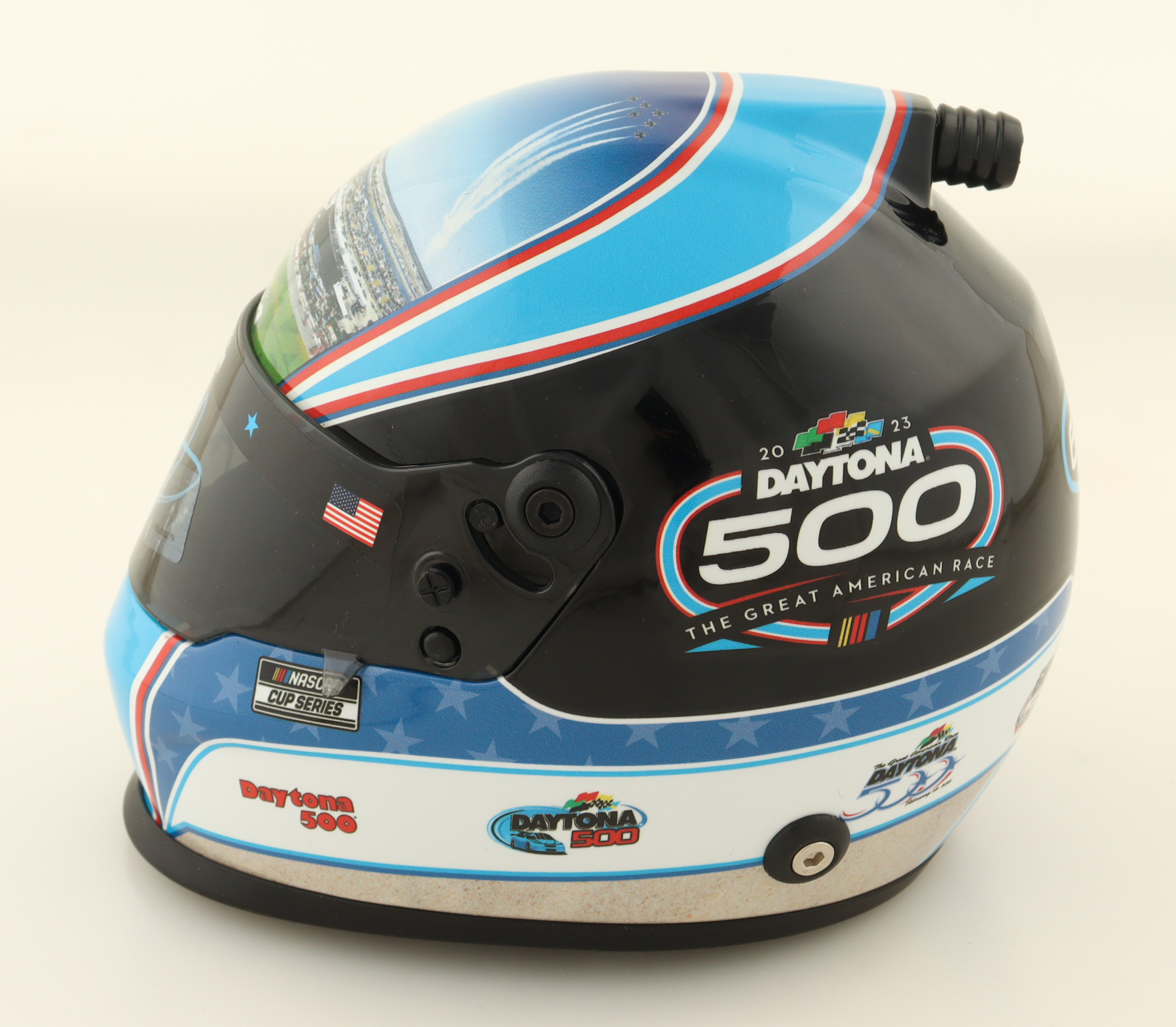 Dale Earnhardt Jr. Signed 2023 Daytona 500 NASCAR Mini Helmet (Dale Jr.) at PristineAuction.com Dale Earnhardt Jr. Signed 2023 Daytona 500 NASCAR Mini Helmet (Dale Jr.) at PristineAuction.com