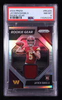 Jayden Daniels 2024 Panini Prizm Rookie Gear #2 RC (PSA 8) at PristineAuction.com