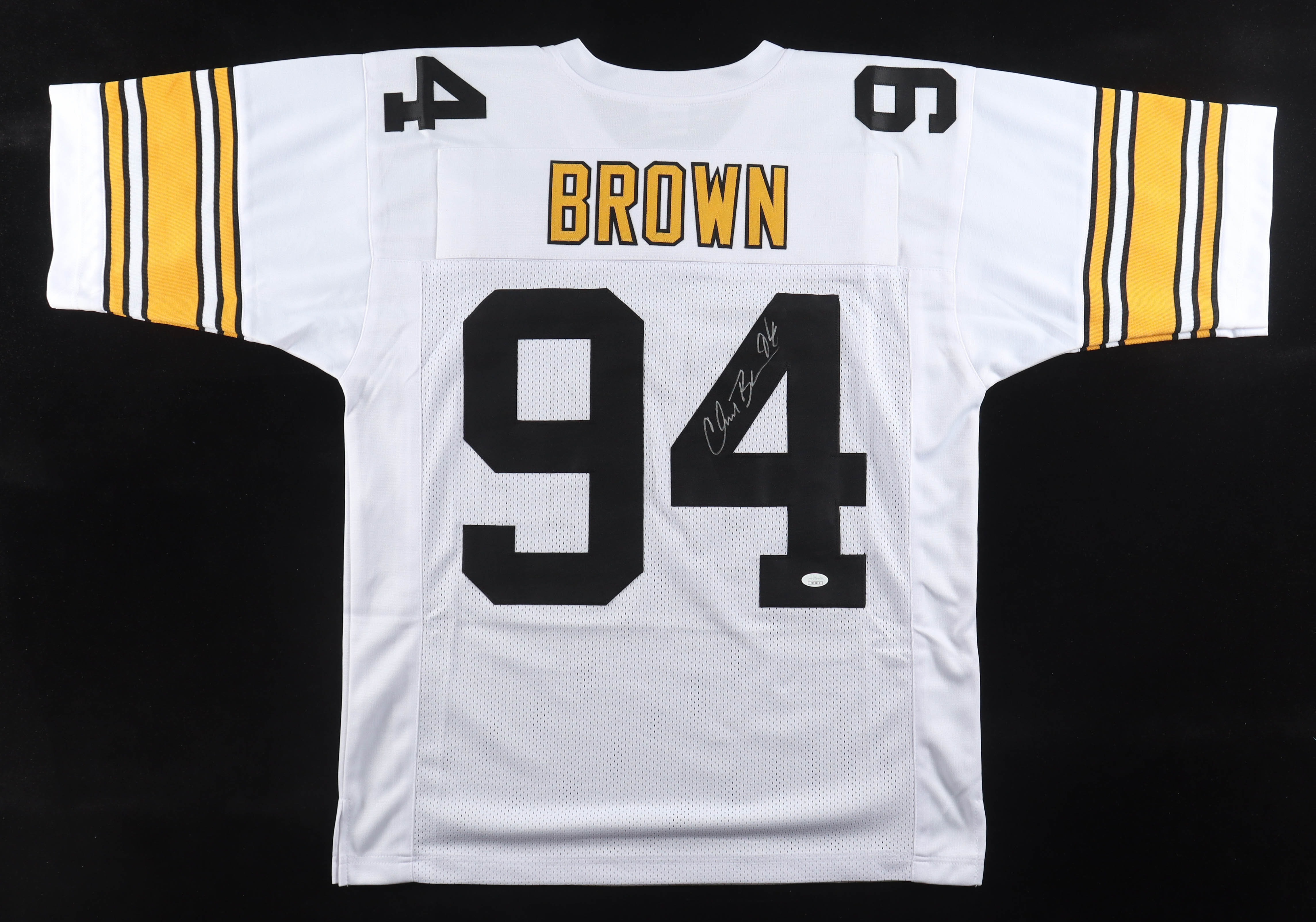 Chad Brown Signed Jersey (JSA) at PristineAuction.com Chad Brown Signed Jersey (JSA) at PristineAuction.com