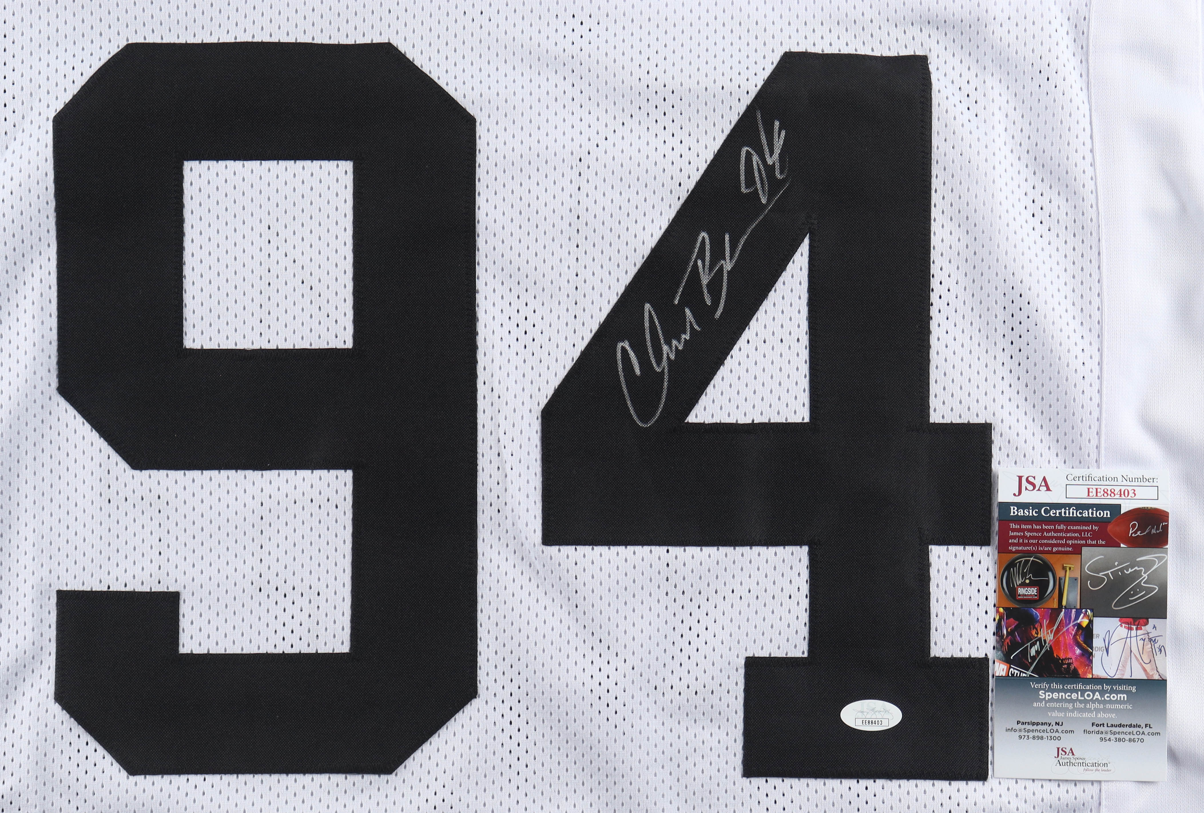 Chad Brown Signed Jersey (JSA) at PristineAuction.com Chad Brown Signed Jersey (JSA) at PristineAuction.com