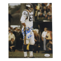 Ed White Signed Vikings 8x10 Photo (JSA) at PristineAuction.com