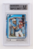 Ladd McConkey 2024 Clearly Donruss RR #68 RC (BGS 8.5) at PristineAuction.com