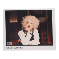 Cyndi Lauper Signed 8x10 Photo Inscribed "XX" (Beckett) at PristineAuction.com