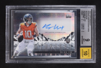 Bo Nix 2024 Topps Midnight Rookie Horizon Signatures Moon Beam #RHSBN RC (BGS 9 | Auto 10) at PristineAuction.com