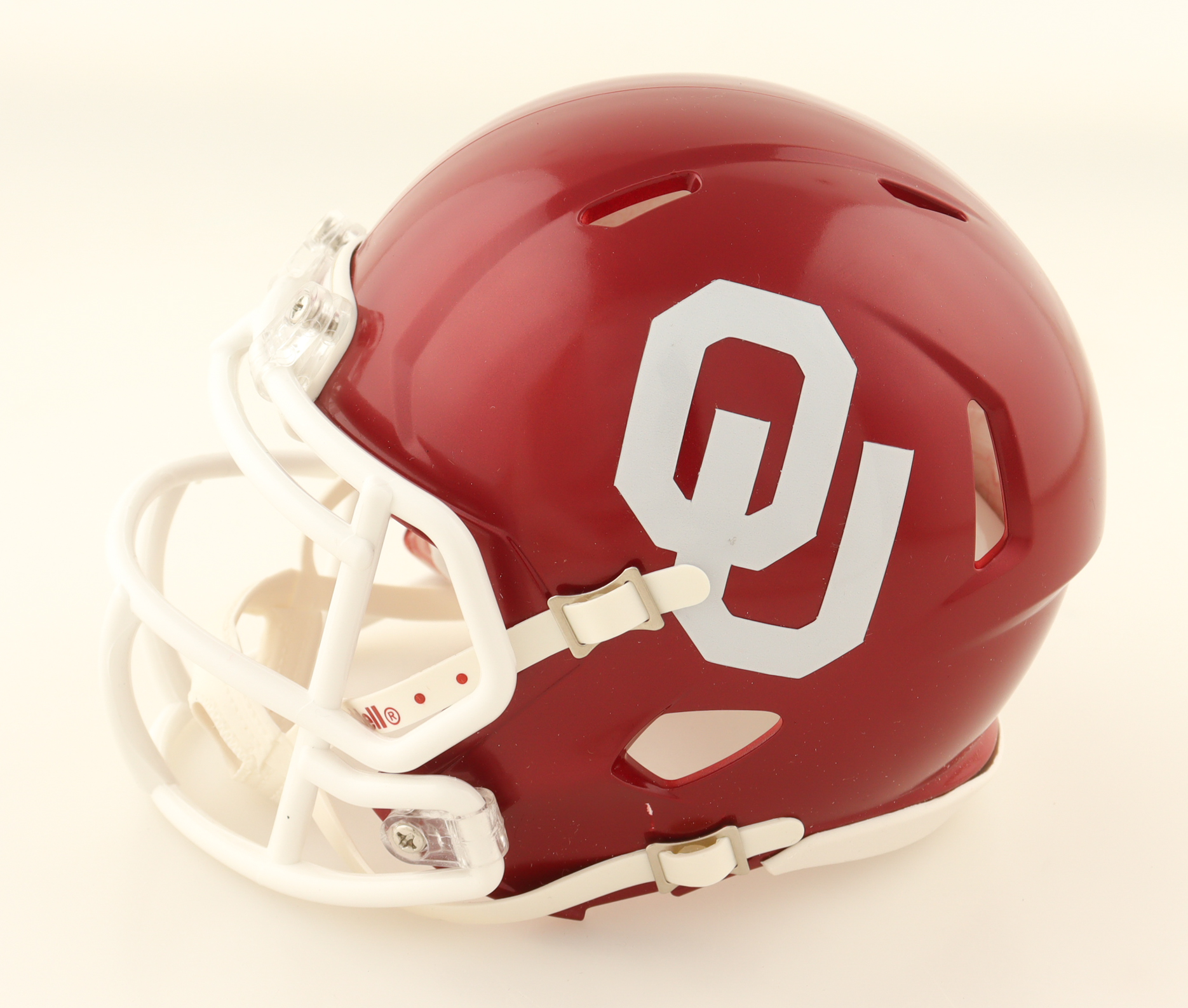 Steve Owens Signed Oklahoma Sooners Speed Mini Helmet Inscribed "Boomer Sooner '69 Heisman" (Beckett) at PristineAuction.com Steve Owens Signed Oklahoma Sooners Speed Mini Helmet Inscribed "Boomer Sooner '69 Heisman" (Beckett) at PristineAuction.com