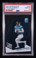 Trevor Lawrence 2022 Elite A-List Green #9 (PSA 10) at PristineAuction.com