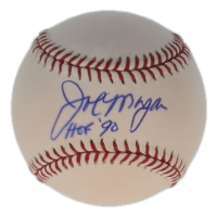 Joe Morgan Signed OML Baseball Inscribed "HOF 90" (Steiner) at PristineAuction.com