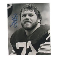 Jerry Sherk Signed Browns 8x10 Photo Inscribed "1970-81" (JSA) at PristineAuction.com