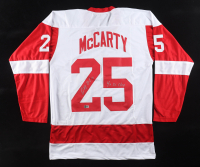 Darren McCarty Signed Jersey Inscribed "4x SC Champ" (Beckett) at PristineAuction.com