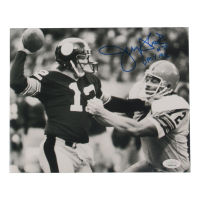 Jerry Sherk Signed Browns 8x10 Photo Inscribed "DPOY 1976" (JSA) at PristineAuction.com