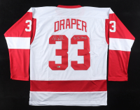 Kris Draper Signed Red Wings Jersey Inscribed "4x SC Champs" (Beckett) at PristineAuction.com
