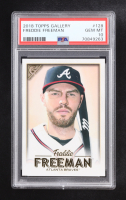Freddie Freeman 2018 Topps Gallery #128 (PSA 10) at PristineAuction.com