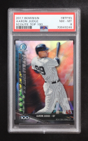 Aaron Judge 2017 Bowman Chrome Scouts Top 100 Refractors #BTP45 (PSA 8) at PristineAuction.com